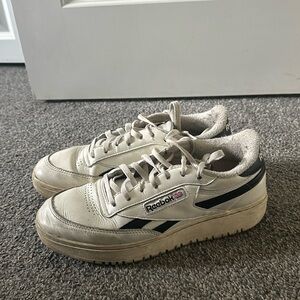 Reebok Club C Double Sneaker - White and black